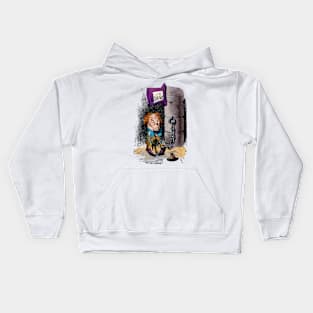 The Mad Hatter in Prison Kids Hoodie